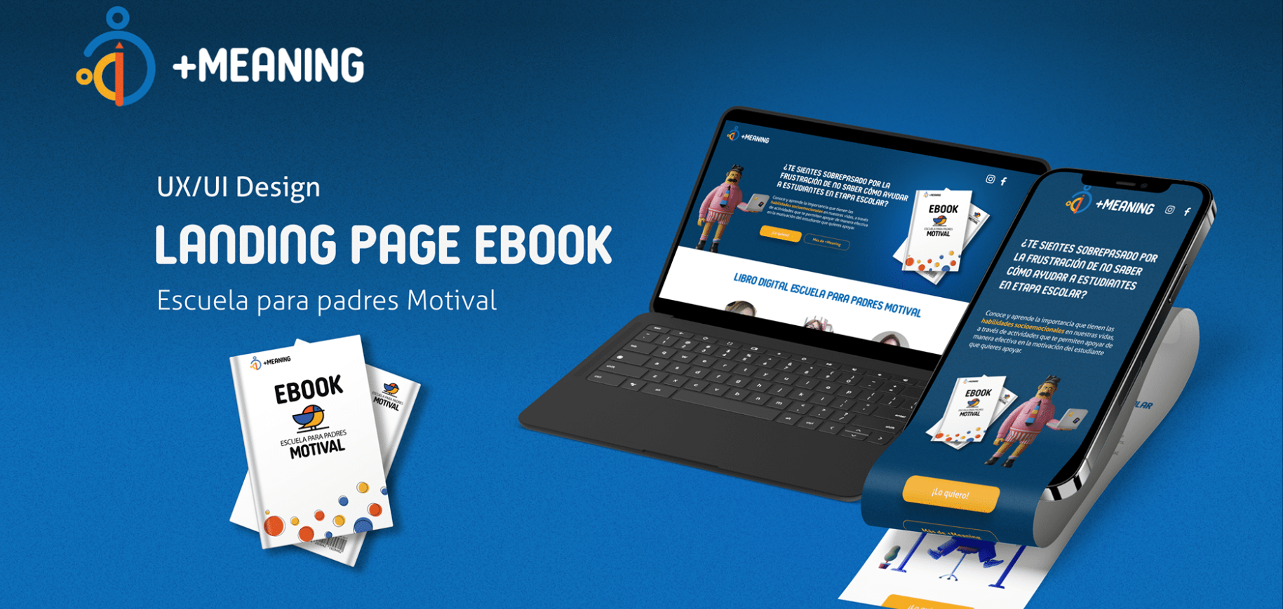 Landing Page Motival +Meaning
